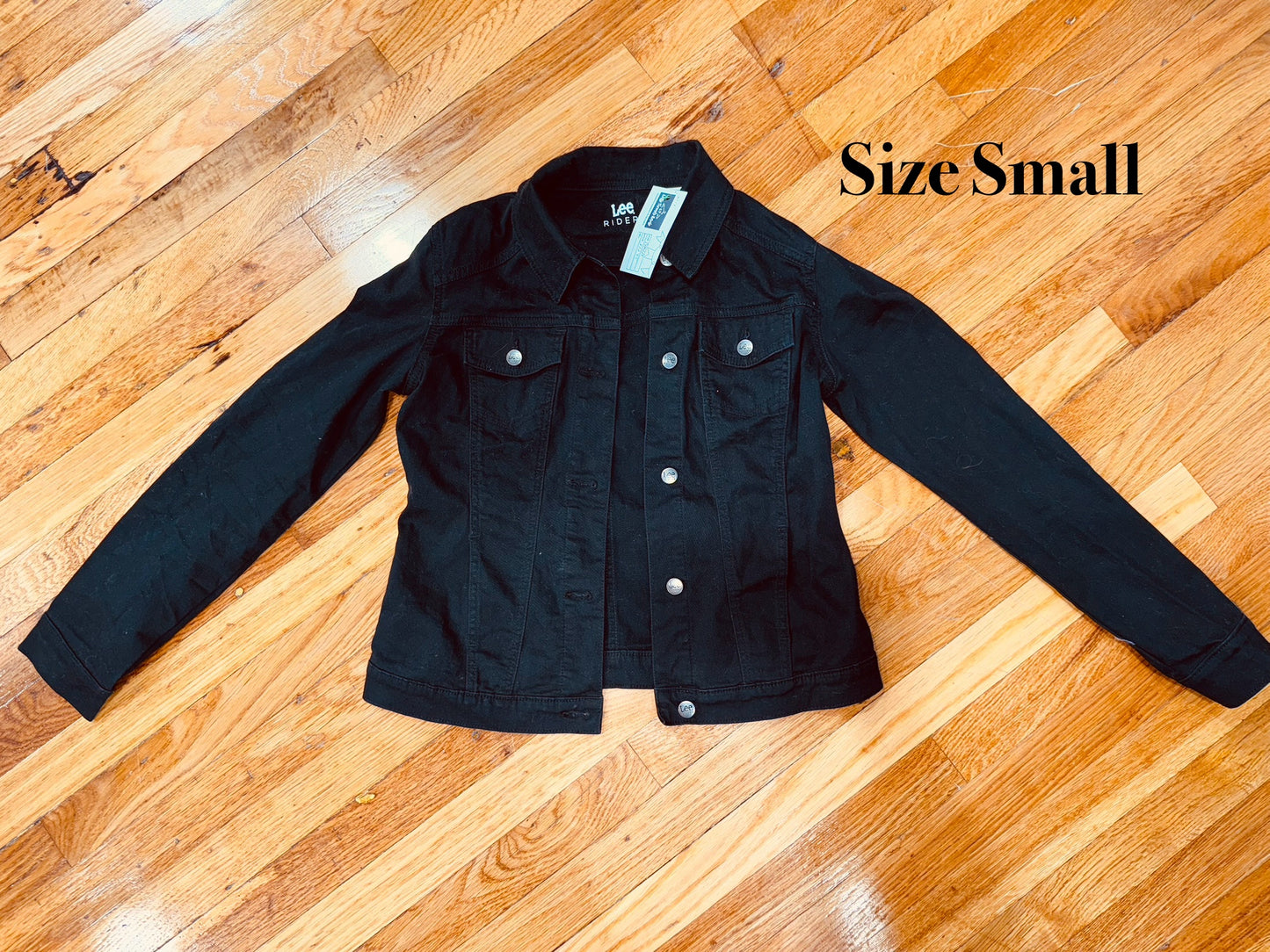 Women’s Small - Black Jean Jacket