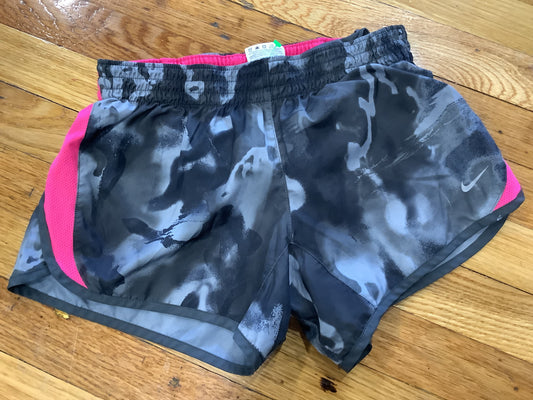 Girl’s Large Nike Shorts Inner Lining Black, Grey, Pink