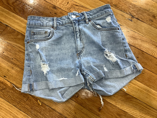 Size 4 Women’s Jean Shorts Distressed Cut Off Crop
