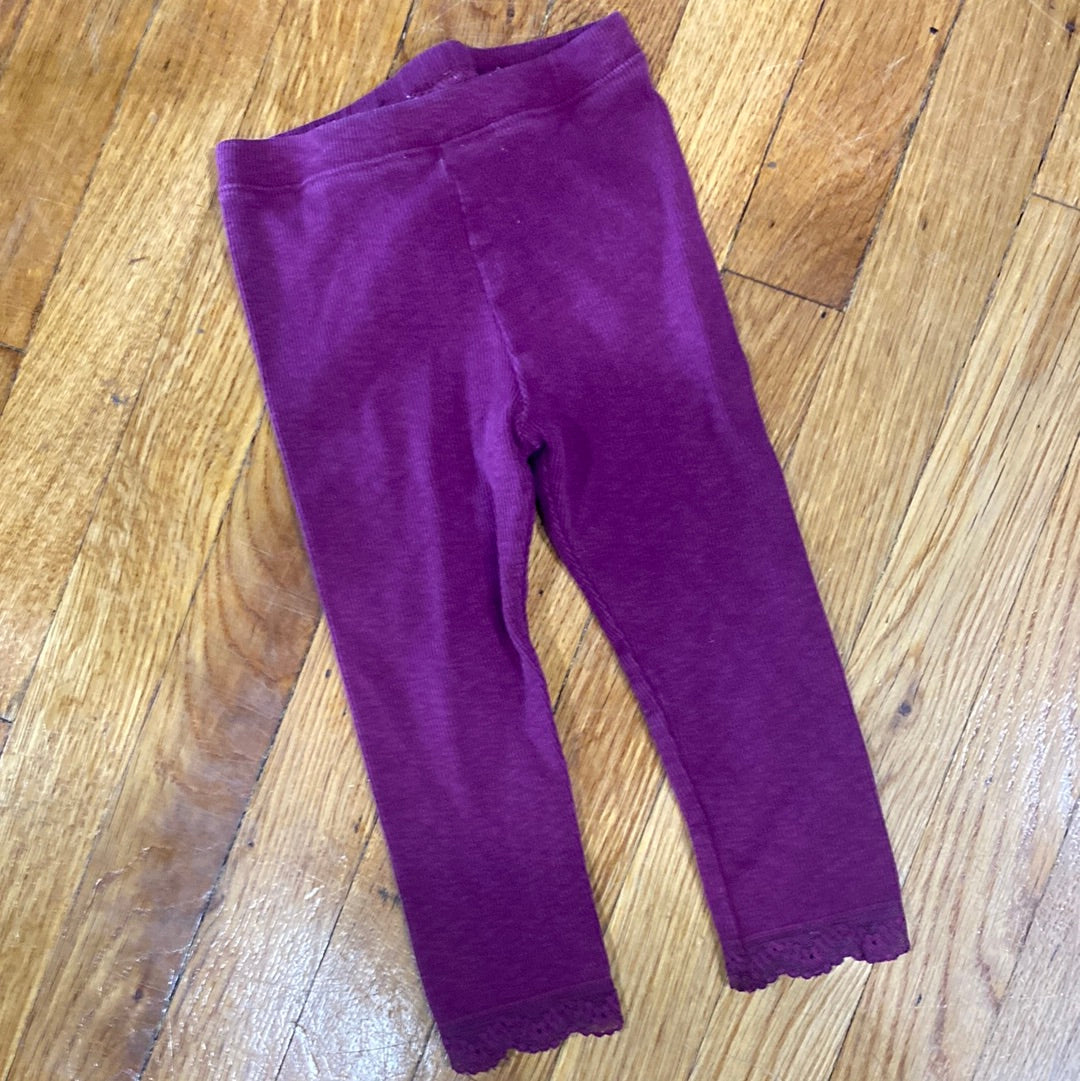 Ribbed pants size 2T