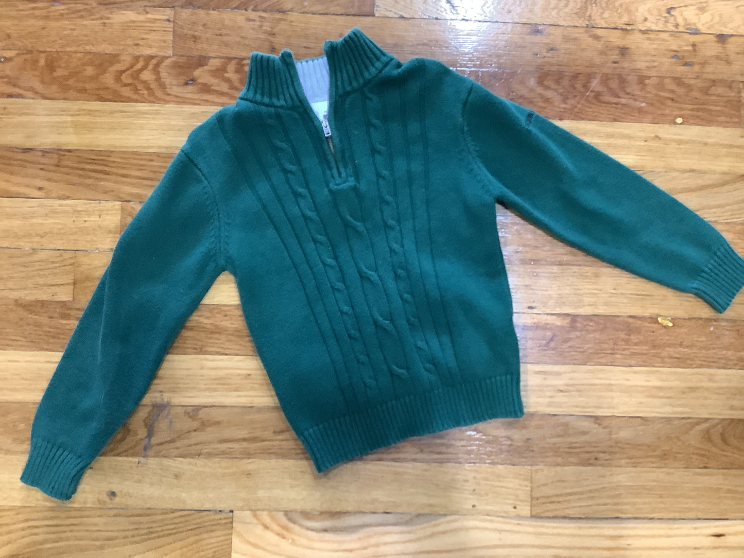 Boy’s 5T 3/4 Zip Knit Sweater