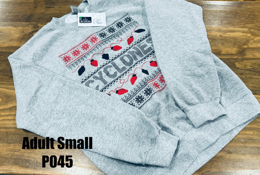 Adult Small - Cyclones Christmas Sweater