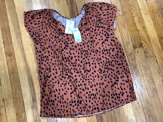 XL Women’s Blouse Cheetah Print