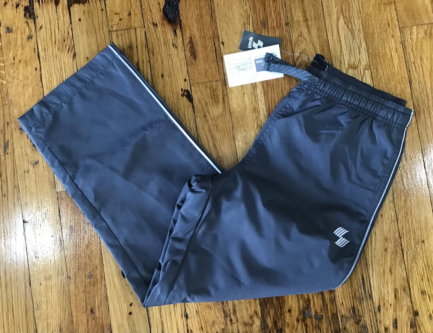 7/8 Husky Boys Insulated Athletic Pants; New, Grey